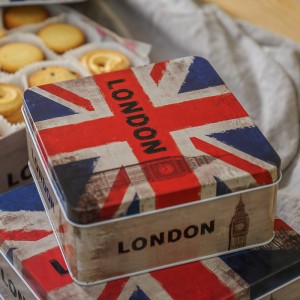 กล่องคุกกี้กล่องขนมกล่องขนมกล่องสี่เหลี่ยมจัตุรัส